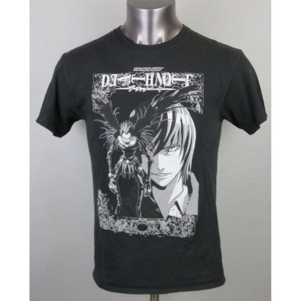 Death Note T‎ Shirt Mens Size M Shonen Jump Anime Manga Logo Light Ryuk 2000s